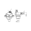 Picture of IC286 - Ignition Coil - Electronic - Alfa, BMW, Fiat, Hitachi, Innocenti, Iveco, Lancia, Std Auto, 