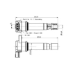 Picture of IC284 - Ignition Coil - Electronic - Alfa Romeo, Fiat, Hitachi, Lancia, Standard Automobile