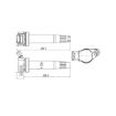 Picture of IC25 - Ignition Coil - Electronic - Lexus, Hyundai, Toyota
