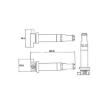 Picture of IC125 - Ignition Coil - Electronic - Hitachi, Hyundai Accent 1.4&1.6, Kia Rio