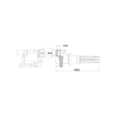 Picture of IC122 - Ignition Coil - Electronic - Hitachi, Hyundai Santa-Fe, JAC, Kia, Tesla