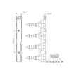 Picture of IC1120 - Ignition Coil - Electronic - Citroen, GM, Hitachi, Holden, Opel, Peugeot, Tesla, Vauxhall