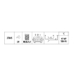 Picture of FS2081 - Fan Switch - Citroen Berlingo, Xsara - Peugeot 106, 205, 306 