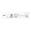 Picture of FS2061 - Fan Switch - Alfa Romeo 145, 146, 155 - Fiat Ducato - Peugeot Boxer