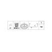 Picture of FS2059 - Fan Switch - Alfa Romeo 145/146 1.9 TDI - Fiat Palio/Strada 1.7 TD
