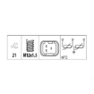 Picture of FS2058 - Water Temperature Sender - Alfa Romeo - Fiat Palio, Siena, Strada 1.2i