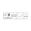 Picture of FS2049 - Fan Switch - Citroen Berlingo, Xantia, Xsara - Peugeot 106, 206, 306 