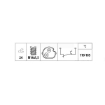 Picture of FS2024 - Fan Switch - BMW 3-Series (E36) 316i, 318i, 5-Series (E39) 520i, 523i, 525i, 528i, 525 Tds