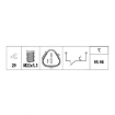 Picture of FS2022 - Fan Switch - Audi A3- Volkswagen Jetta/Golf IV