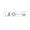 Picture of FS2017 - Fan Switch - Opel Corsa/Tigra 1.4, 1.6