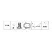 Picture of FS2011 - Fan Switch - Toyota Camry 2.2, RAV4 2.0 4WD - Lexus GS430