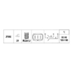 Picture of FS157 - Fan Switch - Audi - Mercedes Benz - Porsche - Volkswagen (Double Fan)