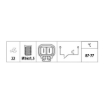 Picture of FS107 - Fan Switch - Nissan Langley/Pulsar 1.4, 1.5, Stanza 1.6
