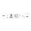 Picture of FS103 - Fan Switch - Toyota Camry 2.0, Conquest/Corolla 1.6