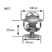 Picture of 8685 - Thermostat - 88 Deg C - Peugeot 407 Coupe/Citroen C5 III