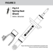 Picture of 69087 - Shock Gas Ryder Springseat - Audi A4/A5/A6, Volkswagen Passat - Front Left & Right