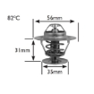 Picture of 6349 - Thermostat - 82 Deg C - Mazda B2200 Diesel