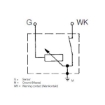Picture of 360-081-030-049C - Pressure Sender Switch - 0 to 5 Bar - With Warning Contact - 1/8"x27 NPTF