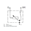 Picture of 360-081-030-037C - Pressure Sender Switch - 0 to 10 Bar - Warning Contact 0.75 Bar - M18X1.5