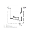 Picture of 360-081-030-004C - Pressure Sender Switch - 0 to 5 Bar - Warning Contact 0.7 Bar - M10X1 