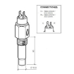 Picture of 323-803-014-002D - Temperature Sender/Switch - +50°C to +150°C - Switch 130°C - M14X1.5