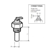 Picture of 323-801-010-003K - Temperature Sender - +50°C to +150°C - M12X1.5