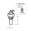 Picture of 323-801-001-026N - Temperature Sender - +40°C to +120°C - M14X1.5