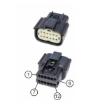 Picture of 2910000484300 - Singleviu Connector Harness - 12 Pin