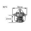 Picture of 2792 - Thermostat - 82 Deg C -Suzuki Grand Vitara/Jimny/Swift/SX4/Mitsubishi Lancer/Smart Forfour
