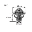 Picture of 2729 - Thermostat - 77 Deg C - Honda/Toyota/Lexus