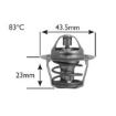 Picture of 2614 - Thermostat - 82 Deg C - Daewoo Matiz 0.8/1.0/Chevrolet Spark/Lite/1.0 SX/Hyundai Atos 1.1