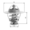 Picture of 2457 - Thermostat - 82 Deg C - Isuzu Trooper/D-Max/Frontier 2.8/KB III 2.5/KB VI/V 2.5
