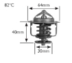 Picture of 2447 - Thermostat - 82 Deg C - Toyota/Hyundai/Lexus/Kia/Mitsubishi/Honda