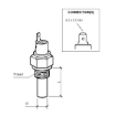 Picture of 232-011-017-038D - Temperature Switch - Switchpoint 55°C ±3°C - M14X1.5