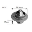 Picture of 1638 - Thermostat - 88 Deg C - Kia/Hyundai/Mazda/Mitsubishi