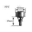 Picture of 1324 - Thermostat - 75 Deg C - Renault 5 1.1/1.3
