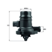 Picture of 1241 - Thermostat - 105 Deg C - Chevrolet/Opel