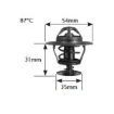 Picture of 1240 - Thermostat - 87 Deg C - Audi/Volkswagen/Ford/Seat