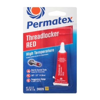 Picture of 24026 - High Temperature Threadlocker Red - 6 ml