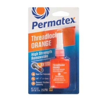 Picture of 25210 - High Strength Removable Threadlocker Orange - 10 ml