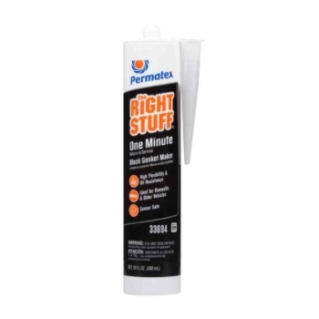 Picture of 33694 - The Right Stuff Black 1 Minute Gasket Maker - 300 ml