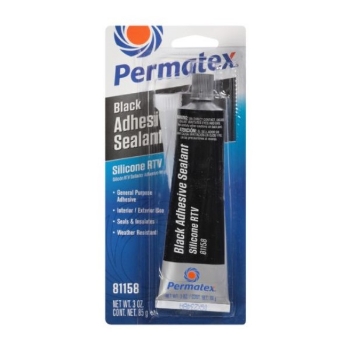 Picture of 81158 - Black Silicone Adhesive Sealant - 85 grams