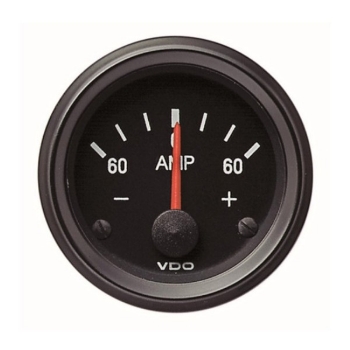 Picture of 190-037-002C - Ammeter - Cockpit International 52mm 60A 12V/24V