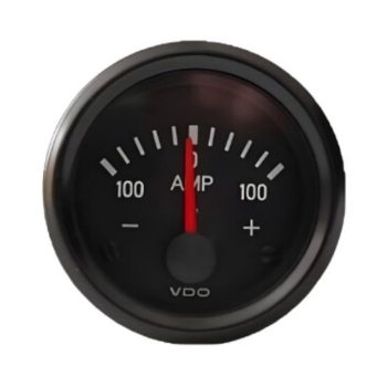 Picture of 190-037-003C - Ammeter - Cockpit International 52mm 100A 12V/24V