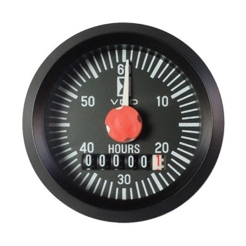 Picture of 331-810-012-002G - Hourmeter - Cockpit International 52mm 12V With Minute Hand