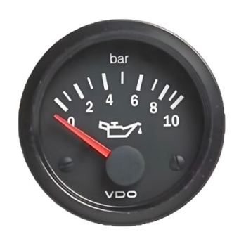 Picture of 350-010-007K - Pressure Gauge - Cockpit Vision 52mm 10 Bar Oil Pressure 12V