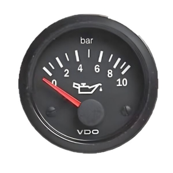 Picture of 350-030-017C - Pressure Gauge - Cockpit International 52mm 1000 Kpa Oil Pressure 12V