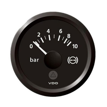 Picture of A2C59514104 - Pressure Gauge - Viewline 52mm 10 Bar Brake Pressure 12V/24V