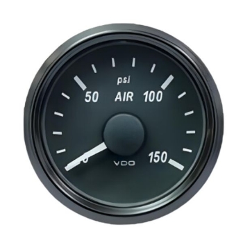 Picture of A2C3833480030 - Pressure Gauge - SingleViu 52mm 150 Psi Brake Pressure 12/24V