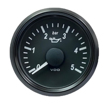 Picture of A2C3833160030 - Pressure Gauge - SingleViu 52mm 5 Bar Oil Pressure 12/24V